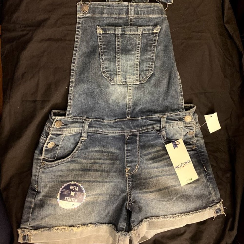 Demin Short Jumper/Overalls